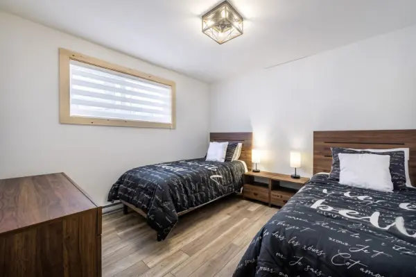 Furnished bedroom